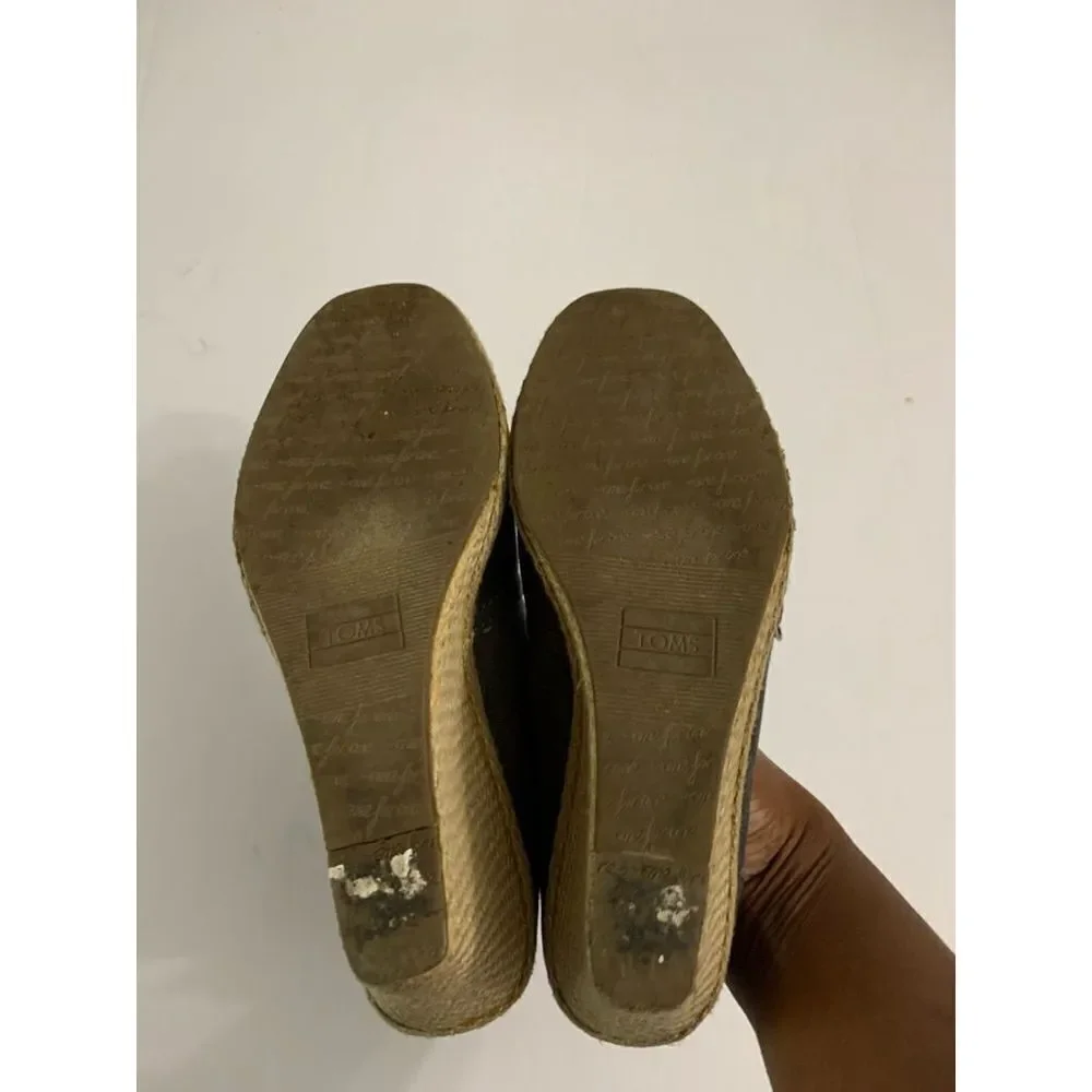Ladies Tom's Wedge Heels